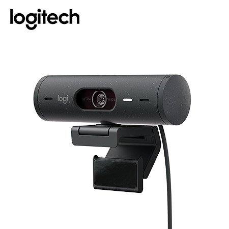 CAMARA LOGITECH BRIO 500 FHD 1080P USB-C BLACK (960-001412)-P